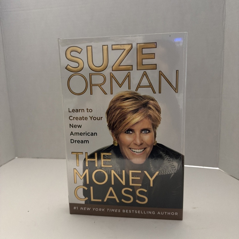 Suze Orman The Money Class Hardcover Book New Sealed with Bonus Disc